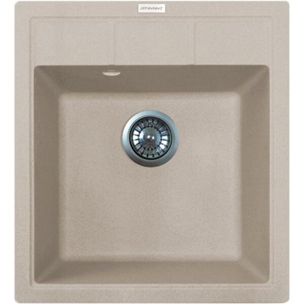 

Мойка кухонная Adamant Brick, искуственный камень, 460x515x200мм (000000460)