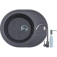 Набор кухонный Adamant Ovum, искуственный камень, 615х495х200мм (1824296900404)