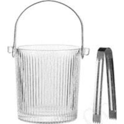 Ведро для льда со щипцами ARDESTO Iceberg 980мл, прозрачный (AR5045) фото 1