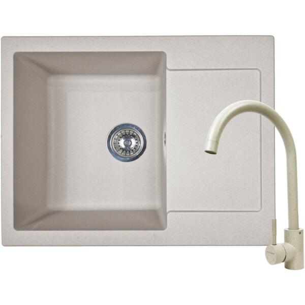 Набор кухонный Adamant Minimal, искуственный камень, 615х495х200мм (1824296912306)