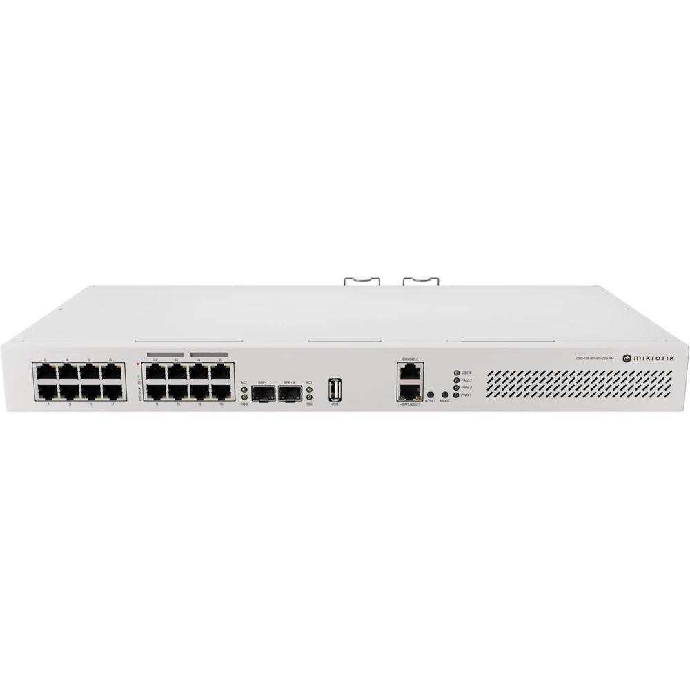 Коммутатор MikroTik Cloud Router Switch CRS418-8P-8G-2S+RM (CRS418-8P-8G-2S+RM) фото 1