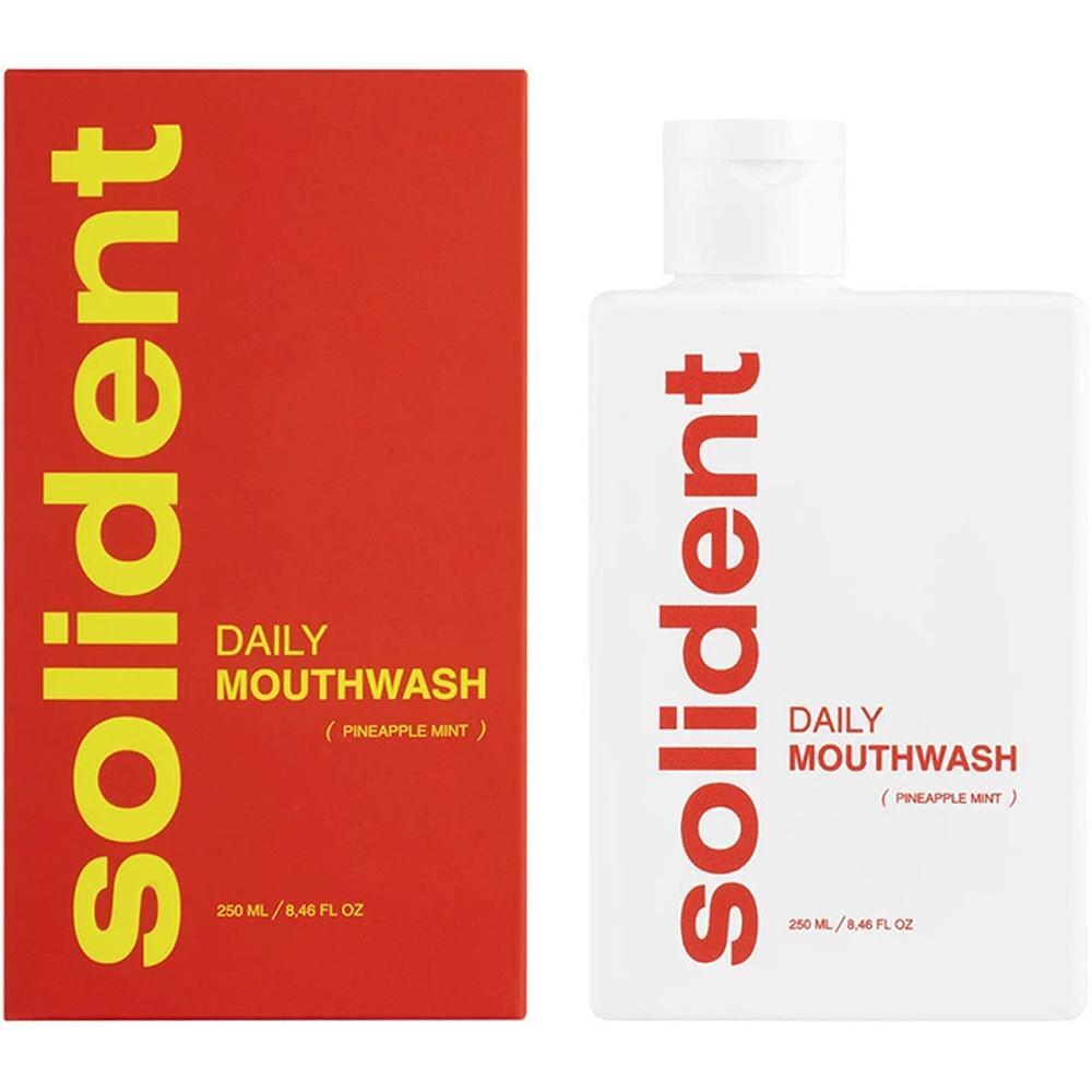 Ополіскувач для ротової порожнини Solident Pineapple mint Ананас-м'ята 250 млфото1