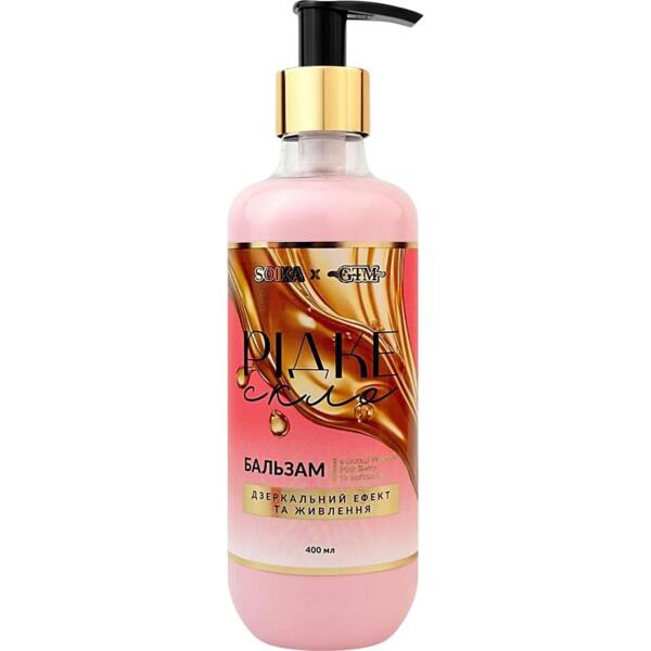 Бальзам для волос Soika x GTM Жидкое Стекло Зеркальный эффект и питание 400 мл