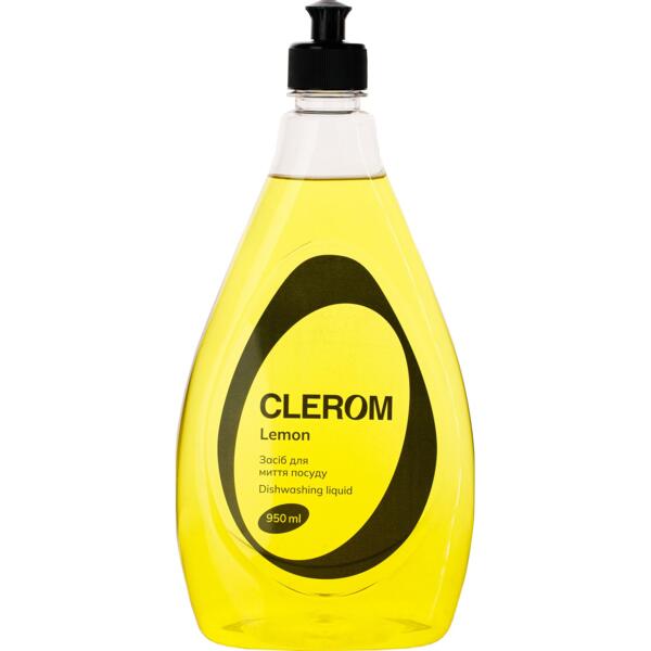 

Средство для мытья посуды Clerom Lemon 950 мл