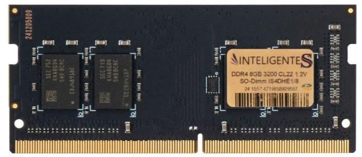 Память для ноутбука INTELIGENTES DDR4 8GB 3200 (IS4DHE1/8) фото 1