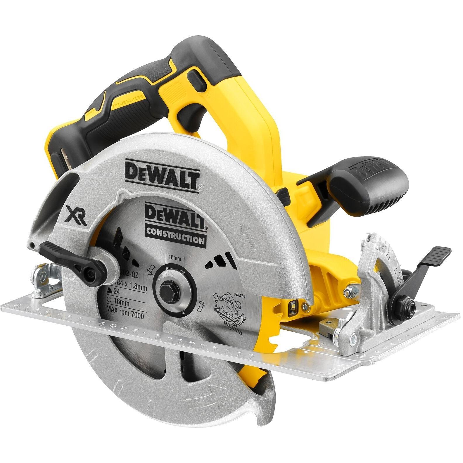 Пила дискова акумуляторна DeWalt 18В XR (без АКБ та ЗП), (DCS570N)фото1