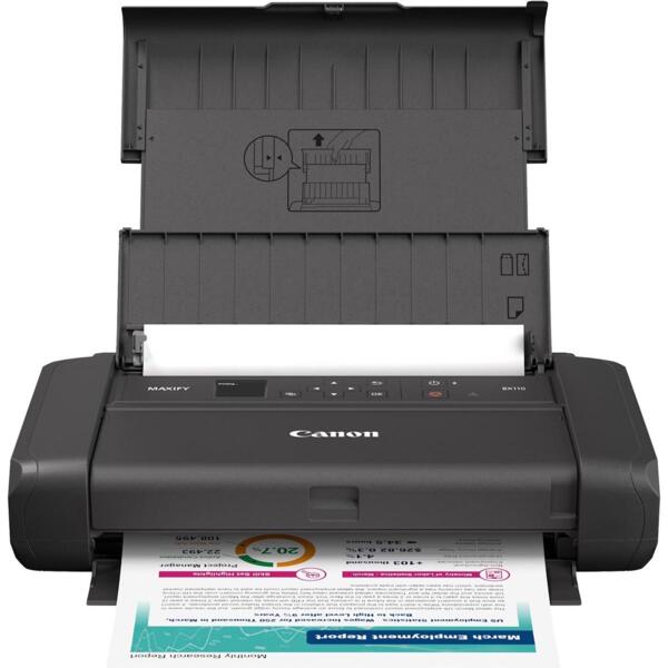 

Принтер струйный Canon MAXIFY BX110 с Wi-Fi и аккумулятором (7069C027)