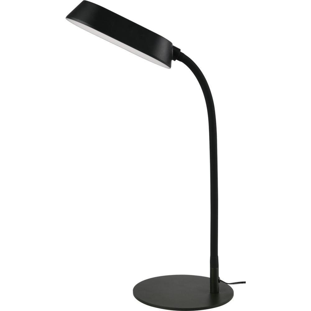 Лампа настільна OSRAM Panan DISK METAL 10W 3000К 4000К 6500К, чорний (4099854475337)фото1