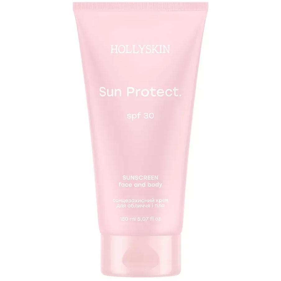 Солнцезащитный крем Hollyskin Sun Protect SPF30 для лица и тела 150 мл фото 1