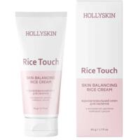 Крем для лица с экстрактом центели азиатской и рисом Hollyskin Skin Balancing Rice Touch Cream восстановительный 50 мл