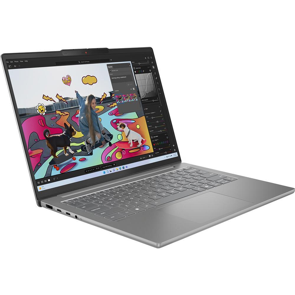 Ноутбук LENOVO IdeaPad Slim 5 14IRH10 Luna Grey (83HR00BLRA) фото
