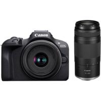 Фотоаппарат CANON EOS R100 + RF-S 18-45 IS STM + RF 75-300 Black (6052C121)