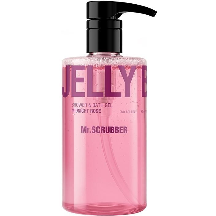 Гель для душа Mr.Scrubber Jelly Bubbles Midnight Rose 500 мл фото 1