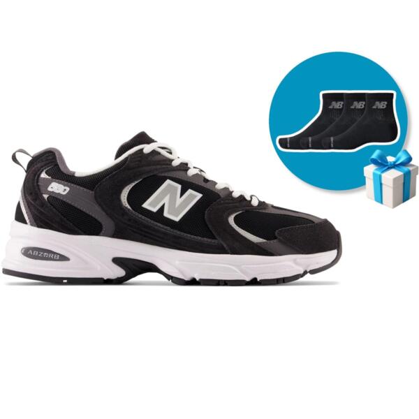 

Кроссовки New Balance 530 MR530CC 42 (8.5 US) + Носки New Balance Performance Basic Ankle 3P LAS51413BK M