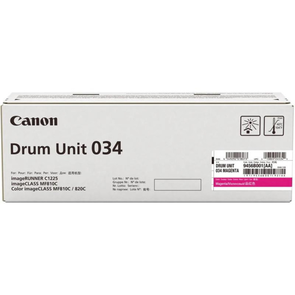 

Драм-юнит Canon C-EXV034 C1225iF/C1225 Magenta (34000 стр.) (9456B001BA)