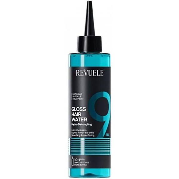 Вода для блеска волос Revuele Gloss Hair Water Hydra Detangling Увлажняющее распутывание 220 мл