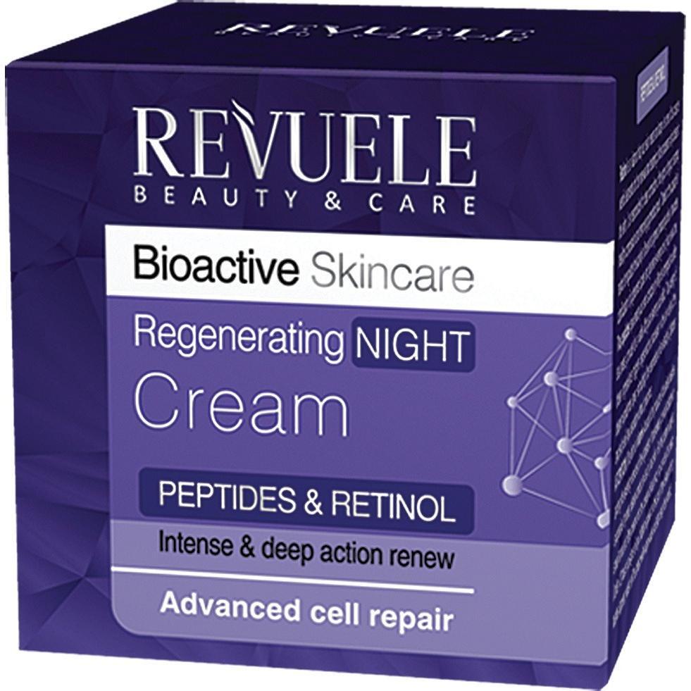 Крем для лица Revuele Bioactive SkinCare регенерирующий ночной с пептидами и ретинолом 50 мл фото 1