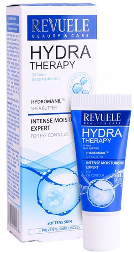Крем для контура глаз Revuele Hydra Therapy Moisturizing Eye Contour интенсивное увлажнение 25 мл фото 1