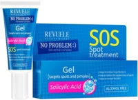 SOS Гель-аппликатор противовоспалительный Revuele No Problem Gel для местного нанесения с салициловой кислотой 25 мл