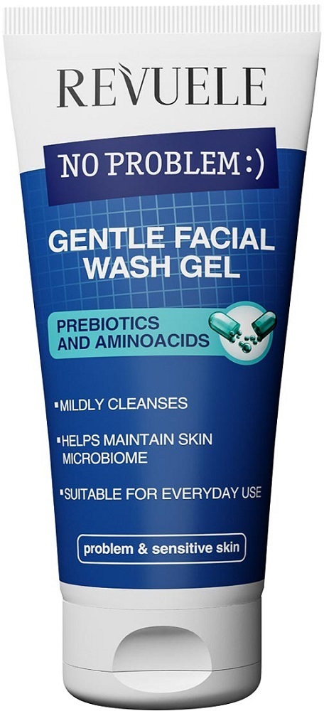 Гель для умывания Revuele No Problem Нежный с Пребиотиками и Аминокислотами 200 мл фото 1