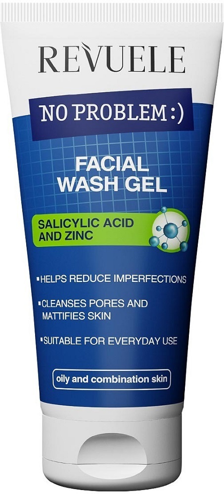 Гель для умывания Revuele No Problem с салициловой кислотой и цинком 200 мл фото 1