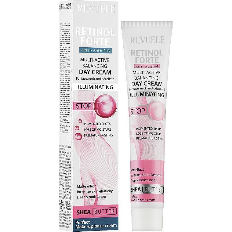 Крем для лица дневной Revuele Retinol Forte Anti-Ageing Multi-Active Balancing балансирующий мультиактивный 50 мл фото 1