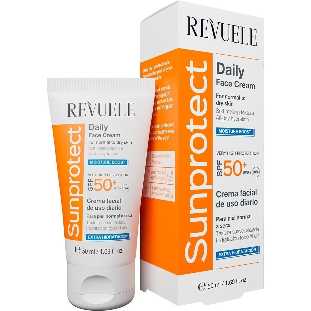 Солнцезащитный крем для лица и тела Revuele Sunprotect увлажняющий SPF50+ 50 мл фото 1