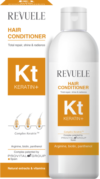

Кондиционер Revuele Keratin+ для ломких, тусклых, тонких волос 200 мл