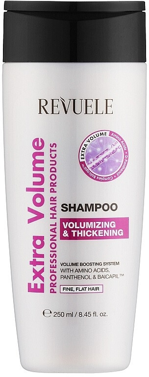 Шампунь для волос Revuele Extra Volume Экстра объем и утолщение 250 мл фото 1