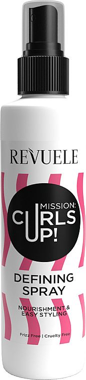 Спрей для формування локонів Revuele Defining Spray Mission: Curls Up! 200 млфото1