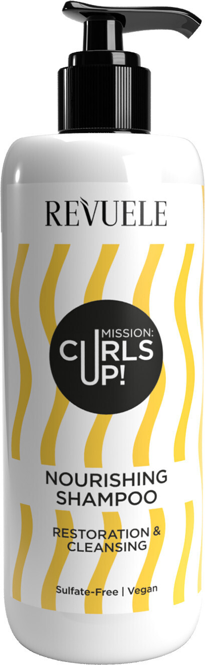 Шампунь Revuele Mission: Curls Up! питательный для вьющихся волос 400 мл фото 1