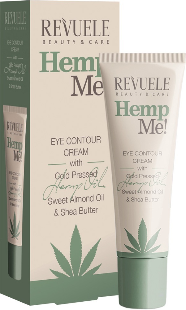 Крем для контуру очей Revuele Hemp Me! з коноплею 35 млфото1