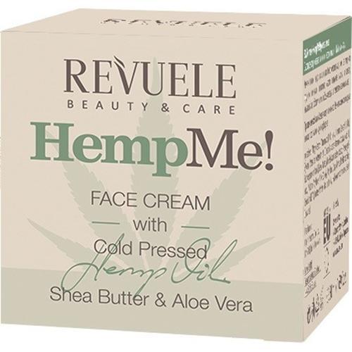 Крем для лица Revuele Hemp Me! универсальный для любого типа кожи с коноплей 50 мл