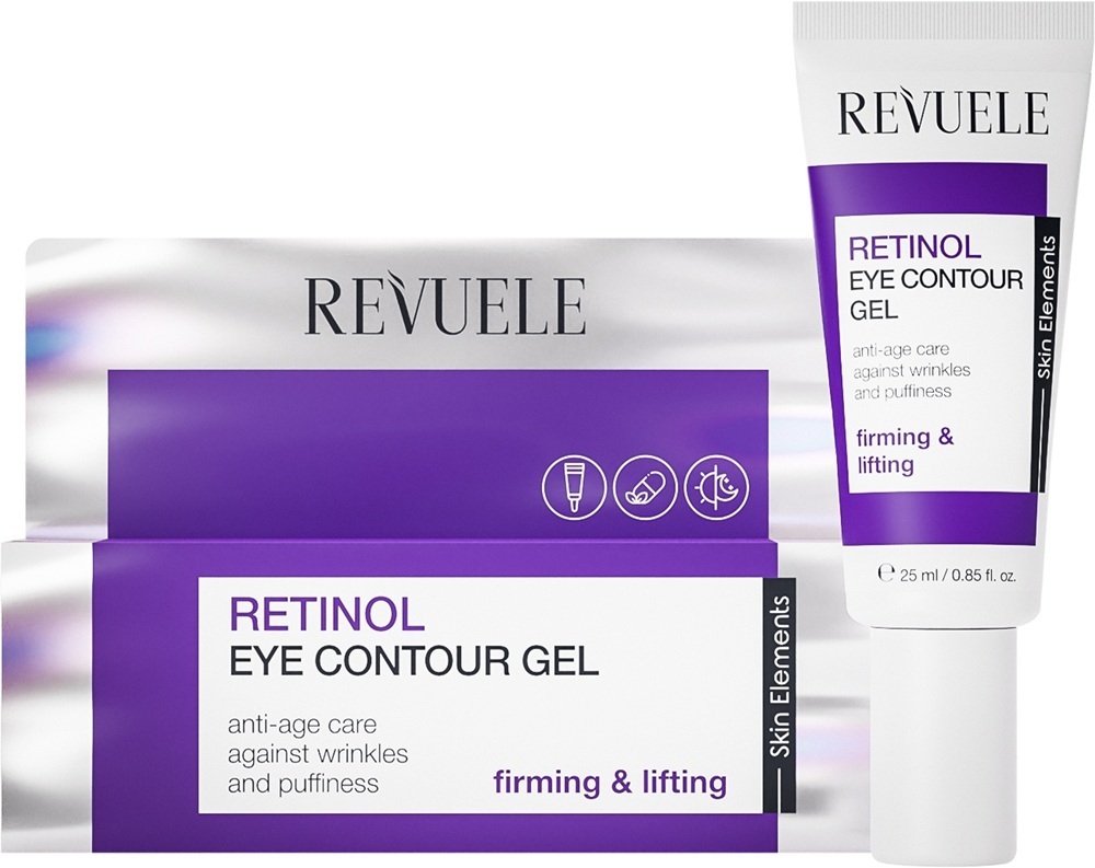 Гель для контуру очей Revuele Retinol з ретинолом 25 млфото1