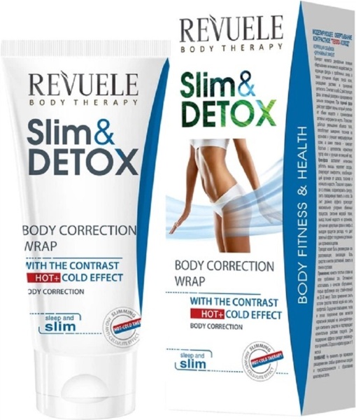 

Обертывание корректирующее для тела Revuele Slim&Detox с контрастным эффектом Горячее + Холодное 200 мл