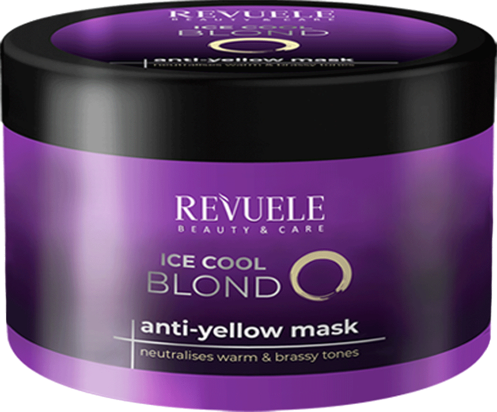 Маска для волосся Revuele Ice Cool Blond Anti-Yellow Hair Mask нейтралізація жовтизни 500 млфото1