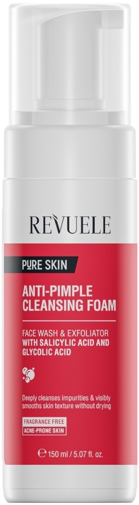 Пенка для умывания лица Revuele Anti-Pimple Очищающая против прыщей 150 мл фото 1