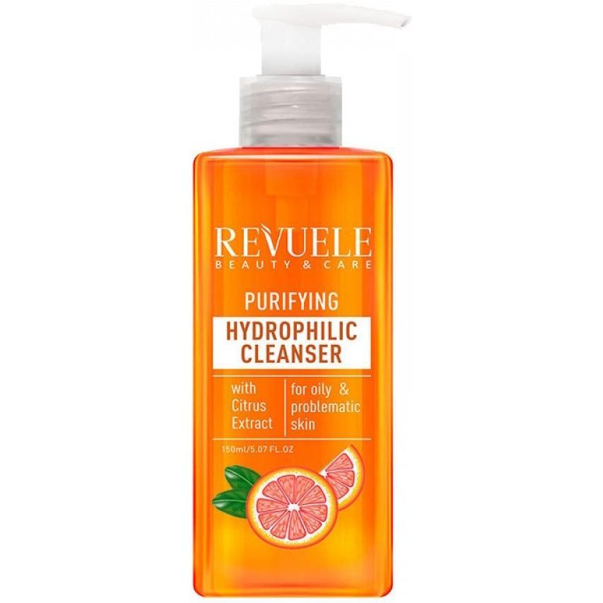 Засіб для вмивання Revuele Hydrophilic Cleanser Purifying гідрофільний очищуючий з екстрактом цитрусових 150 млфото1