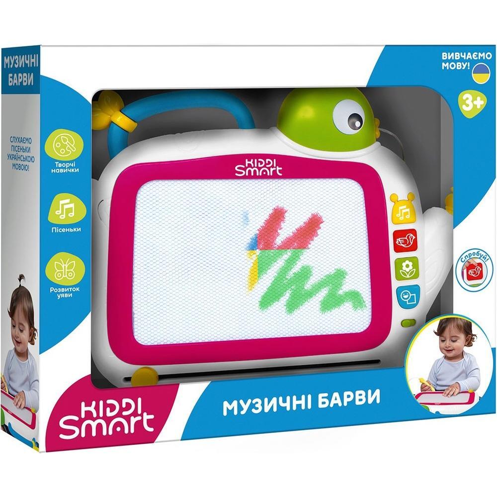 Развивающая магнитная доска Kiddi Smart - Музыкальные Цвета (украинский) (DM909-UA) фото 1