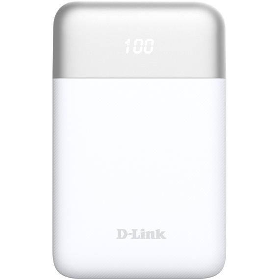 

Акумулятор портативний литій-ионний Power Bank D-Link 10000мА*год 18Вт 1xUSB-A, 1xUSB-C, белый (DPP-101)