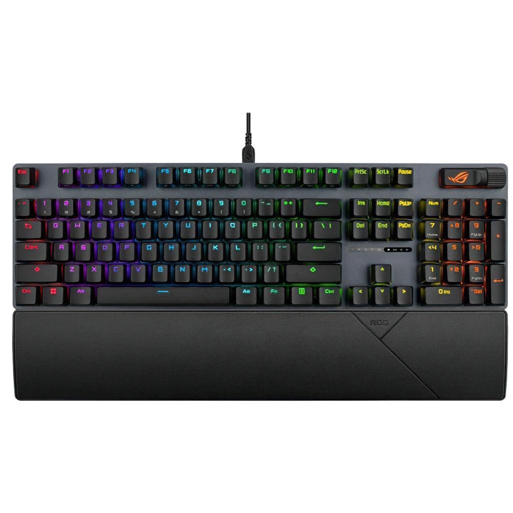 Игровая клавиатура ASUS ROG Strix Scope II X EN/UK RGB Black (90MP03XG-BKMA00) фото 1