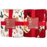 Набір пледів Ardesto Christmas 160х200см різдвяні корги, імбирні пряники (ART0119PB_ART0118PB)
