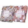 Набір пледів Ardesto Flannel 160х200см корги, котики (ART0109P_ART0108PB)