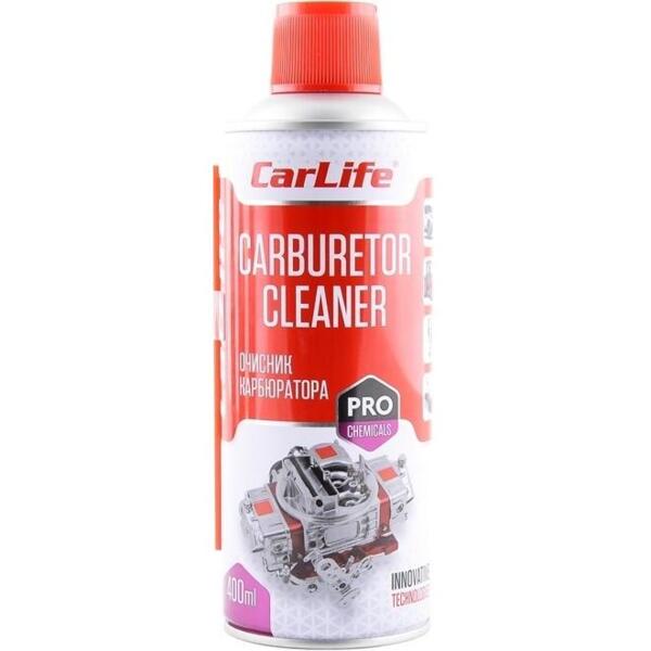 

Очиститель карбюратора CARLIFE CARBURETOR CLEANER, 400ml