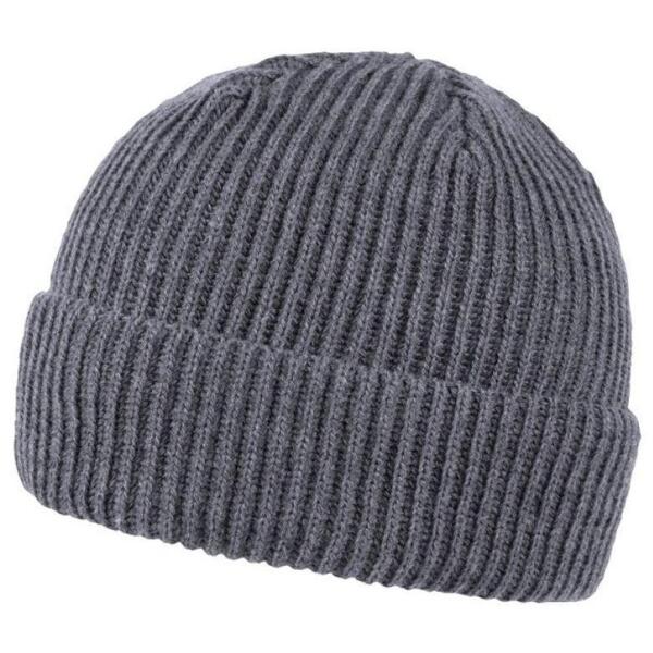 Шапка Cofee wrap beanie 3030.7 CO One size темно-серый меланж фото 