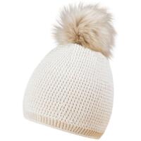 Шапка женская Cofee smart fur 3047-22 One size кремовый