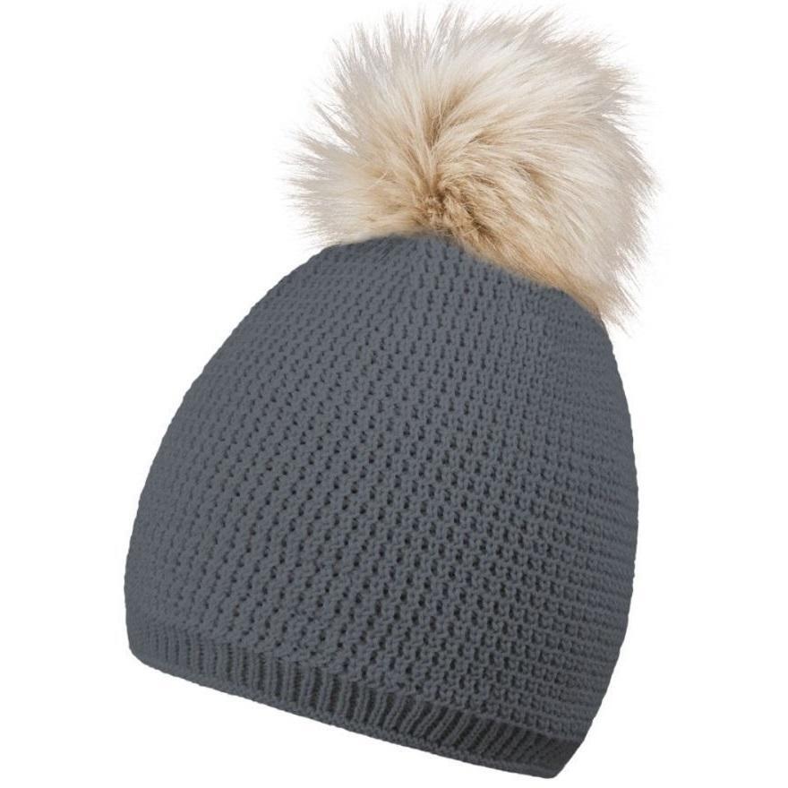 Шапка женская Cofee smart fur 3047-7 One size серый