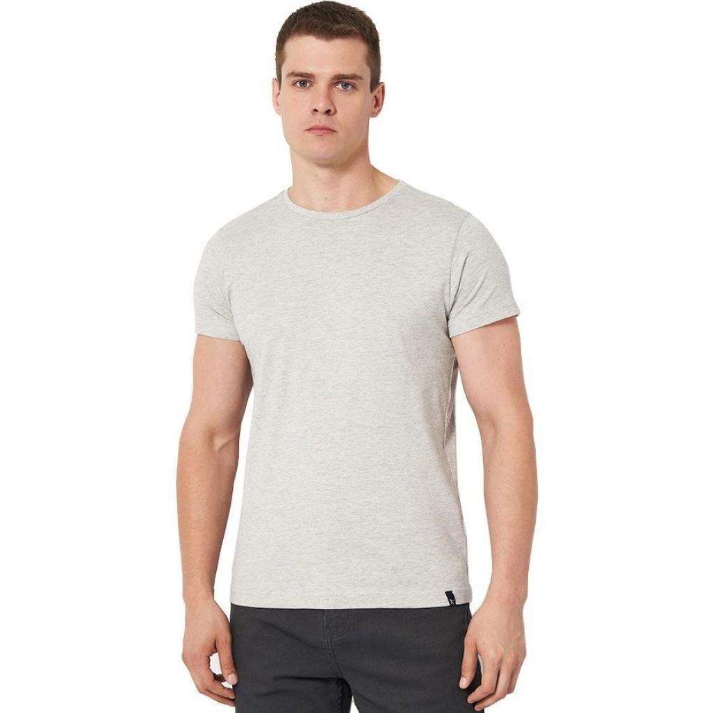 Футболка мужская James Harvest American U 2134017121 XXL пепельный