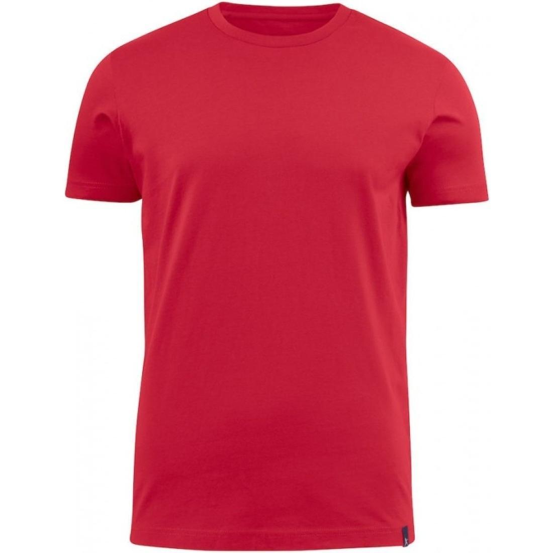 Футболка бавовняна чоловіча James Harvest American U 2134017400 L червонийфото1