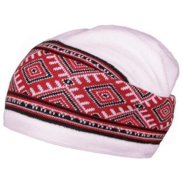 

Шапка Cofee UA5500.06/2 One size белый/черный/красный